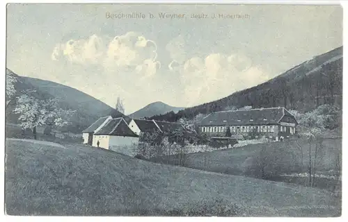 AK, Buschmühle b. Weyher, um 1925