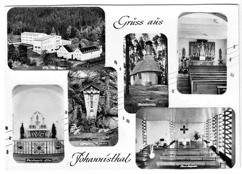 AK, Johannisthal Post Windischeschenbach Opf., Diözesan-Exerzitienhaus, 1973