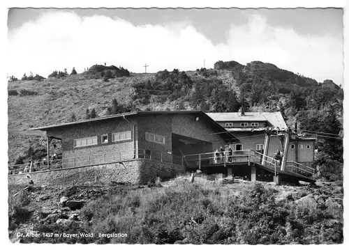 AK, Bayer. Wald, Großer Arber, Bergstation, um 1965
