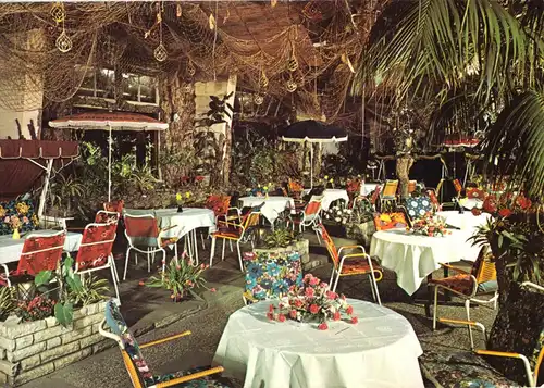 AK, Bremen 44, Café Subtropia, Gastraum, Vahrener Str. 239, 1976