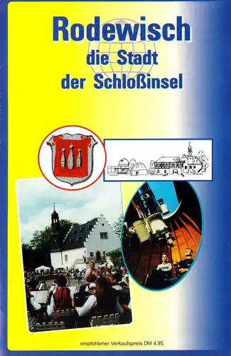 Stadtplan, Rodewisch - die Stadt der Schloßinsel, 1996
