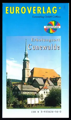 Stadtplan, Erholungsort Cunewalde, 2000