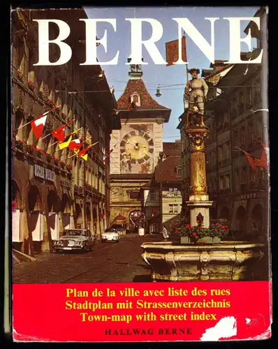 Stadtplan, Bern und Umgebung, um 1969