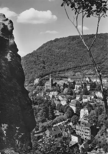 AK, Bad Bertrich, Teilansicht vom Kukukslay, um 1962