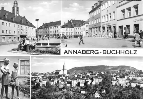 AK, Annaberg-Buchholz, vier Abb., 1979