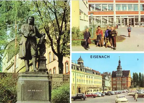 AK, Eisenach, drei Abb., 1971