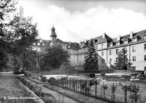 AK, Görlitz, St. Carolus - Krankenhaus, 1972