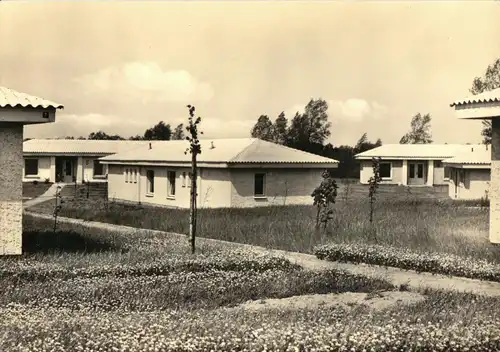 AK, Ostseebad Boltenhagen, FDGB-Urlauberdorf, Bungalows, Version 2, 1963