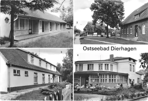 AK, Ostseebad Dierhagen, vier Abb., 1988