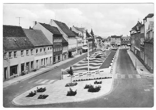 AK, Oschatz, Ernst-Thälmann-Platz, 1967