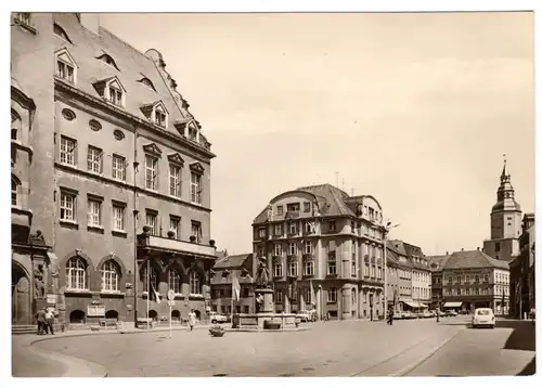 AK, Döbeln, Roter Platz, 1969