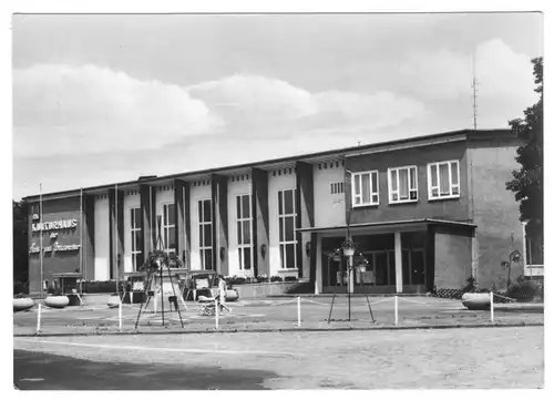 AK, Hennigsdorf Kr. Oranienburg, Klubhaus der Stahl- und Walzwerker, 1968