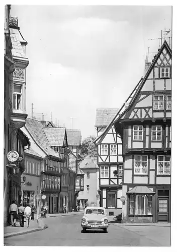 AK, Quedlinburg, Marktstr., belebt, 1971