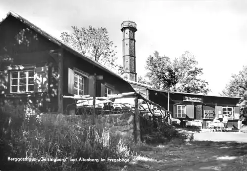 AK, Altenberg Erzgeb., Berggasthaus "Geisingberg", 1972