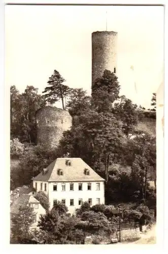 AK, Lobenstein, Der alte Turm, 1953