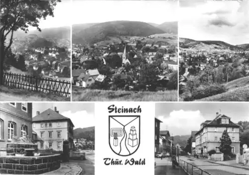 AK, Steinach Thür. Wald, fünf Abb., 1984