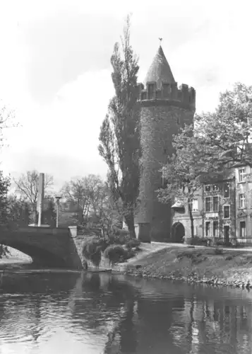 AK, Brandenburg Havel, Steintor mit Steintorbrücke, 1967