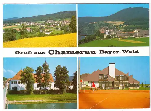 AK, Chamerau Bayer. Wald, vier Abb., um 1993