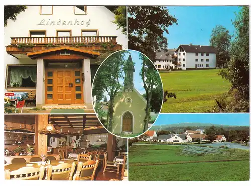 AK, Vohenstrauss-Braunetsrieth, Pension "Lindenhof", fünf Abb., 1993