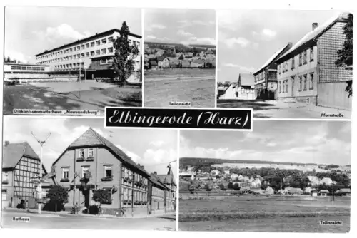 AK, Elbingerode Harz, fünf Abb., 1964