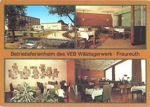 AK, Zempin Kr. Wolgast, Ferienheim Fraureuth, ca. 1989