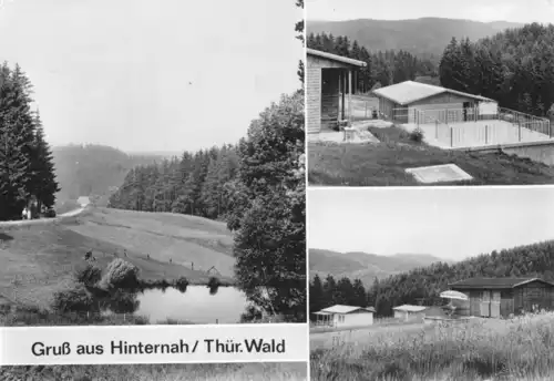 AK, Hinternah Thür. Wald, drei Abb., 1980