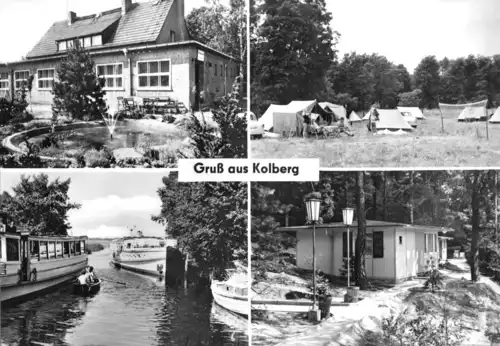 AK, Kolberg Kr. Königs Wusterhausen, vier Abb., 1970