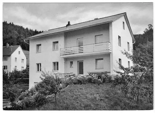 AK, Warmensteinach Fichtelgeb., Haus Brix, Hüttenweg 204, 1973