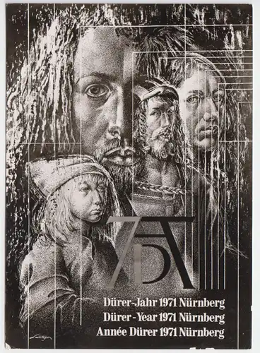 AK, Nürnberg, Anlaßkarte Dürer-Jahr 1971, 1971