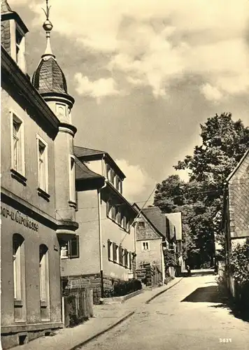 AK, Bärenstein, Erzgeb., Schloßstr., 1960