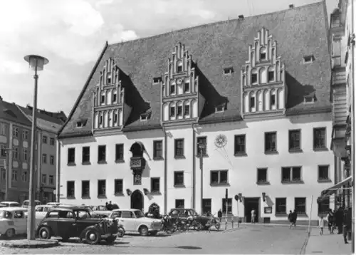 AK, Meißen, Rathaus, Pkw, 1973