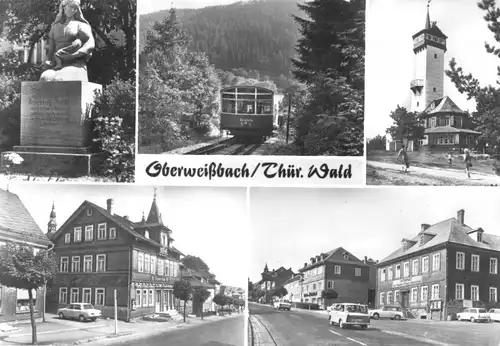 AK, Oberweißbach Thür. Wald, fünf Abb., 1989