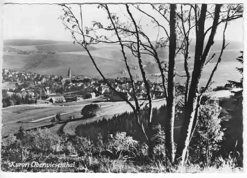 AK, Kurort Oberwiesenthal, Teilansicht, 1959