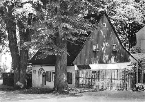 AK, Marienberg Erzgeb., Das Lindenhäusl, 1973