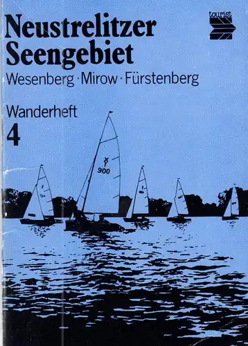 Wanderheft, Neustrelitzer Seengebiet, Wesenberg - Mirow - Fürstenberg, 1981