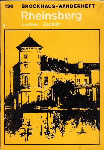 Wanderheft, Rheinsberg - Lindow - Zechlin, 1971