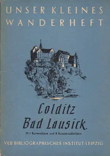 Wanderheft, Colditz Bad Lausick, 1954