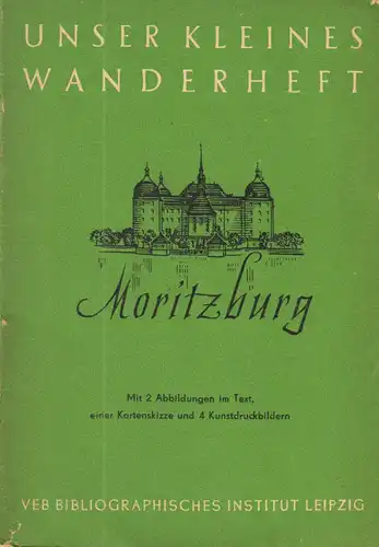 Wanderheft, Moritzburg, 1953