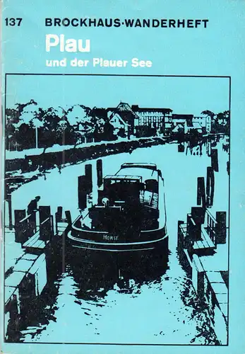 Wanderheft, Plau und der Plauer See, 1975