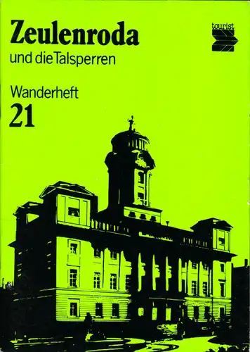 Wanderheft, Zeulenroda und die Talsperren, 1982