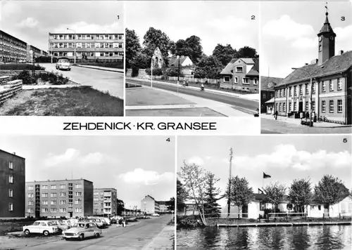 AK, Zehdenick Kr. Gransee, fünf Abb., 1979
