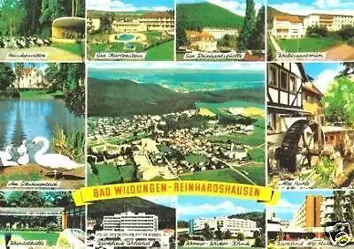 AK, Bad Wildungen - Reinhardshausen, 11 Abb., ca. 1982