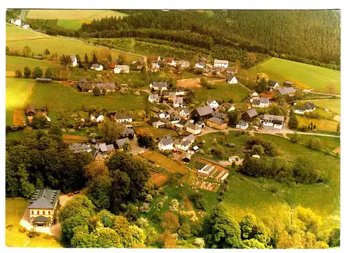 AK, Heinersreuth Frankenwald, Luftbildansicht, um 1980
