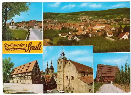 AK, Spalt, fünf Abb., um 1972