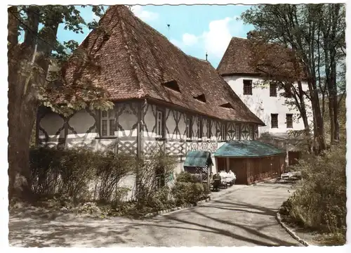 AK, Burggailenreuth,  Forsthaus und Pension, um 1965