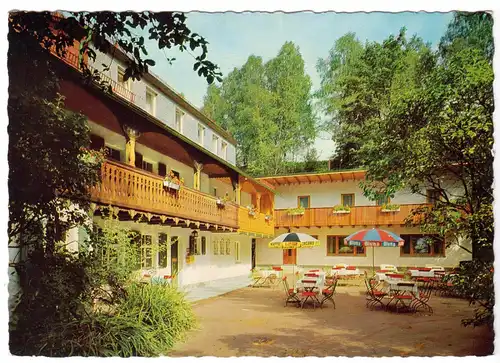AK, Post Pullenreuth, Gaststätte und Pension Kellermühle im Steinwald, 1971