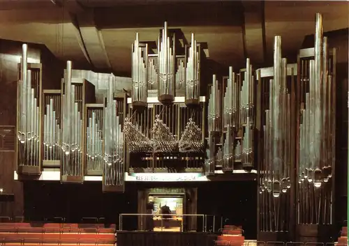 AK, Leipzig, Neues Gewandhaus, Schunke-Orgel im Großen Saal, 1986