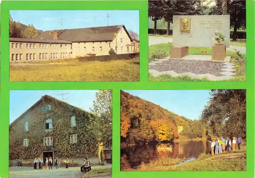 AK, Töpeln Kr Döbeln, Station Junger Touristen "Georg Schumann", 1986