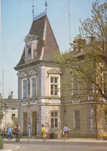 AK, Lesko, Lisko, Ratusz, Rathaus, um 1979