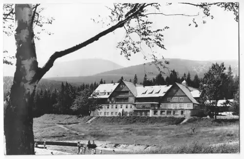 AK, Karpacz, Krummhübel, Hotel Górski "Orlinek", Berghotel "Orlinek", 1965